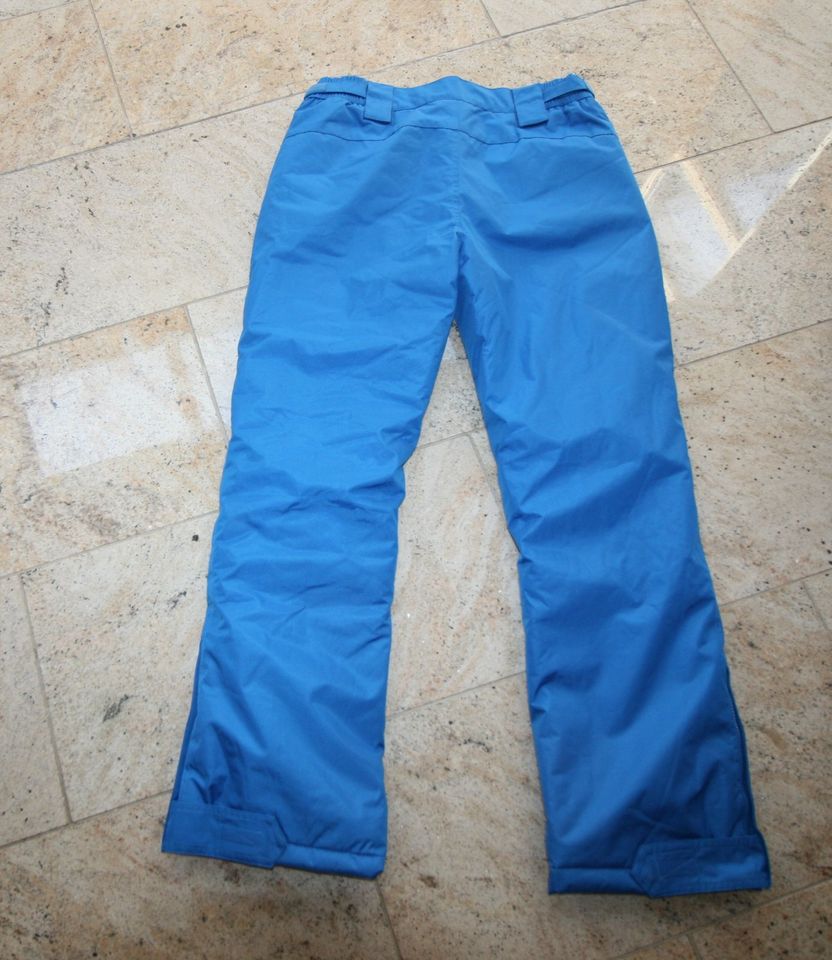 Jungen Herren Skihose Snowboardhose blau Gr. L in Theismühlen