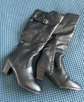 Stiefel, schwarz, Absatz 7 cm, Gr.41 Schleswig-Holstein - Heiligenstedten Vorschau