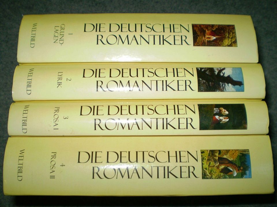 Die Deutschen Romantiker, 4 Bände: in Weyhe