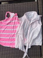 H&M Gr 134 Top Sport Bluse rosa Herz Nordrhein-Westfalen - Solingen Vorschau