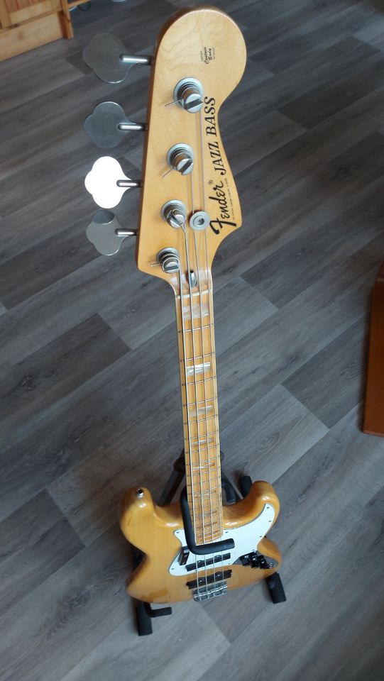 Fender Jazz Bass,  U.S.A. 1974/75,  natural in Quedlinburg