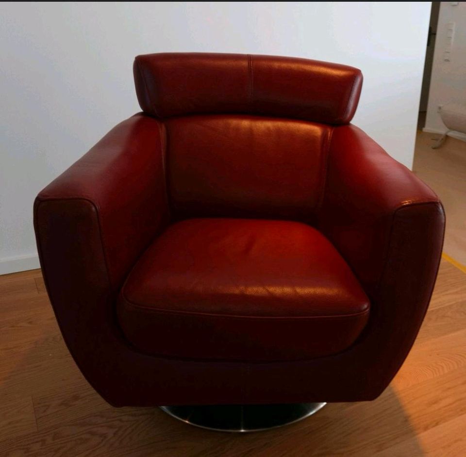 ❣️TOP Echtleder Design Sessel (Neupreis 1000€) in Frankfurt am Main