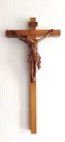 Kruzifix Holz Jesus am Kreuz 60 x 29 cm Nordrhein-Westfalen - Willich Vorschau