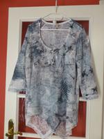 Tredy Shirt weiß blau „dream with you…“ neuwertig Gr 46 Hessen - Butzbach Vorschau
