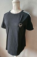 Shirt t-shirt schwarz weiß alien S 36 Brandenburg - Finsterwalde Vorschau