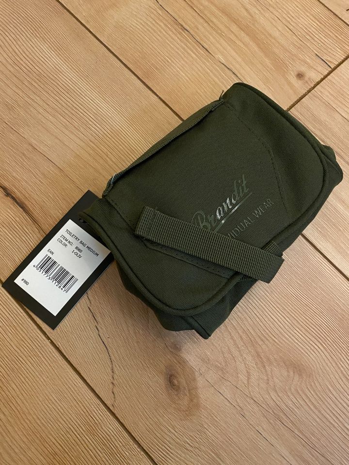 Brandit Toiletry Bag Olive, Größe medium - Kulturtasche in Berlin