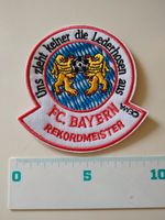 Aufnäher Uns zieht keiner die Lederhosen aus - FC Bayern München Baden-Württemberg - Weinheim Vorschau