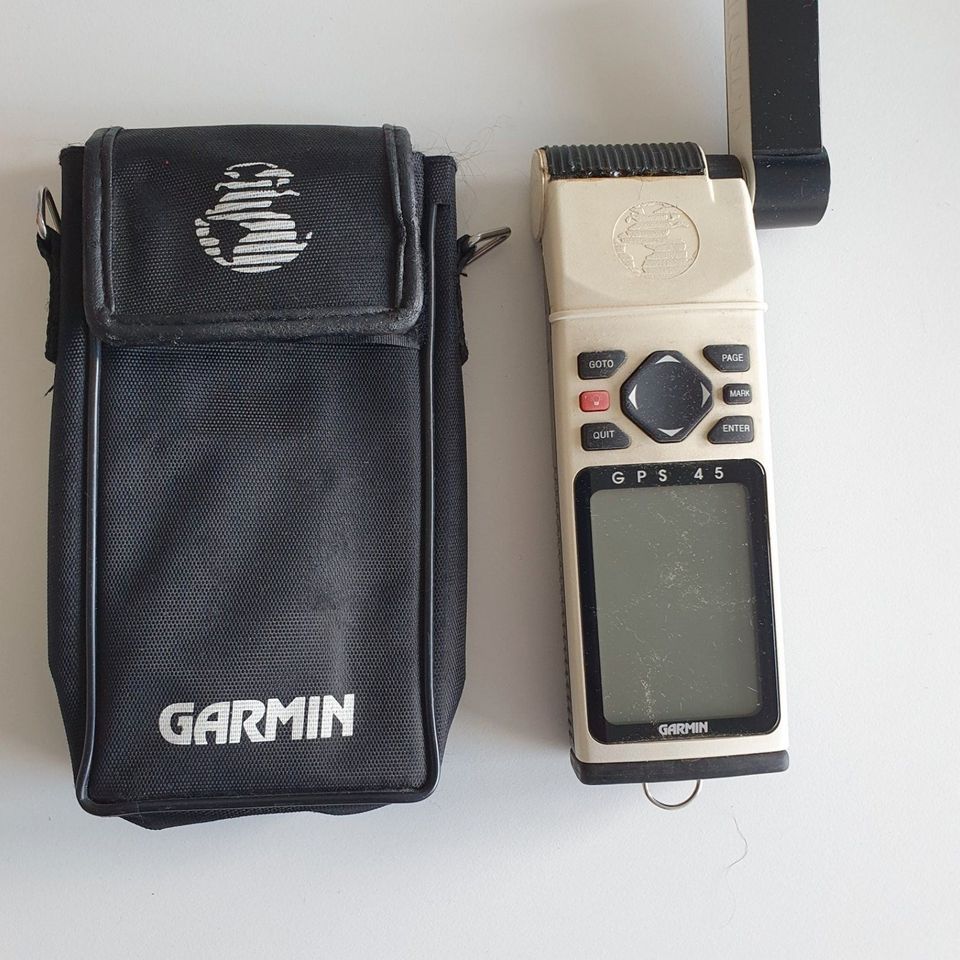 Garmin GPS 45 Personal Navigator, gebraucht in Bunsoh