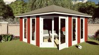 Gartenhaus Blockhaus Gerätehaus Holz 400x400cm, 40 mm, 403963 Nordrhein-Westfalen - Versmold Vorschau