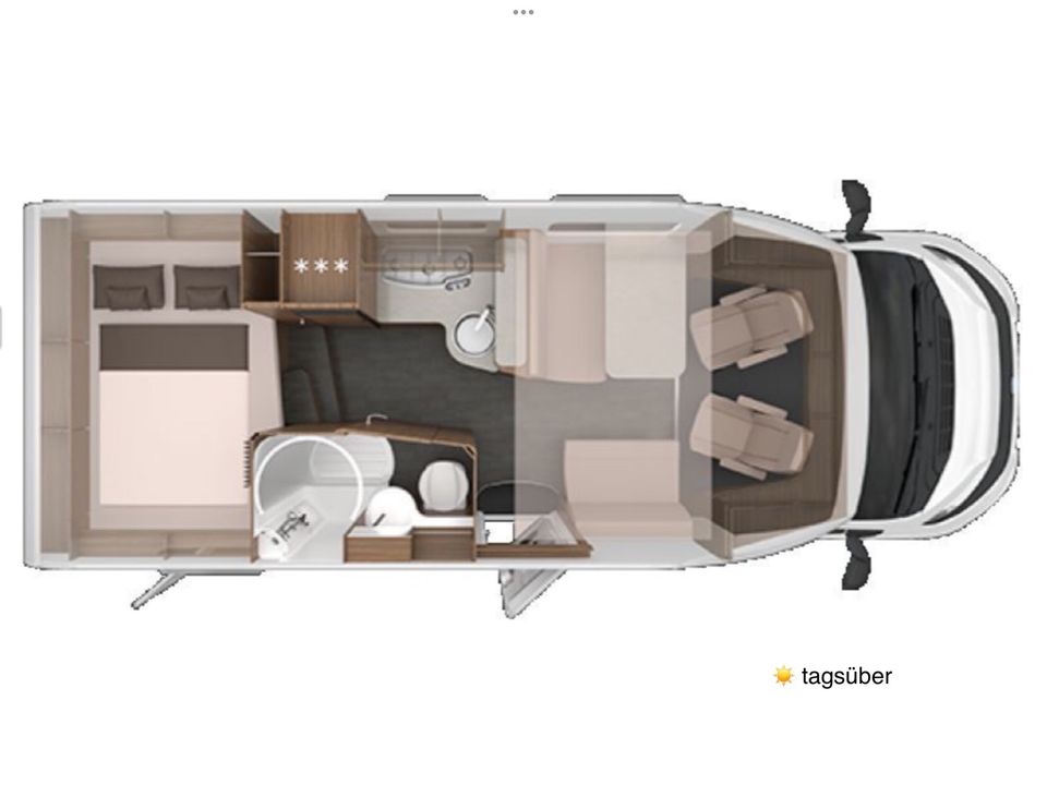 ☀️ FERIEN ☀️ Wohnmobil Reisemobil Camper mieten, 4 Personen ☀️ ab in Bremen