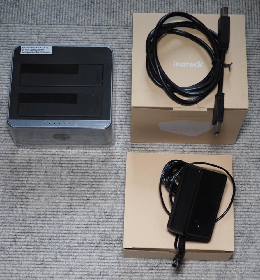 Inatek FD2102 Harddisk HD Clone Dual Bay - neuwertig in Burgthann 