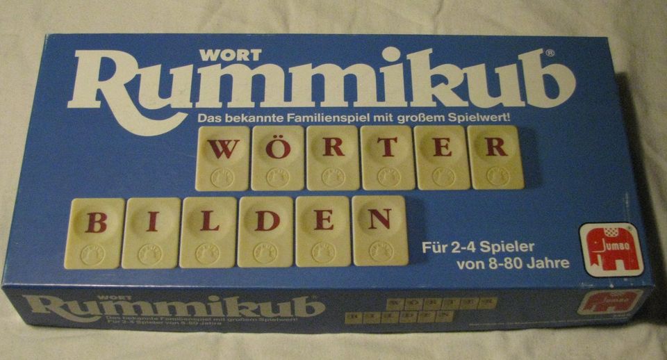 Wort Rummikob Jumbo 3469 Gesellschaftsspiel Israel in Silberstedt