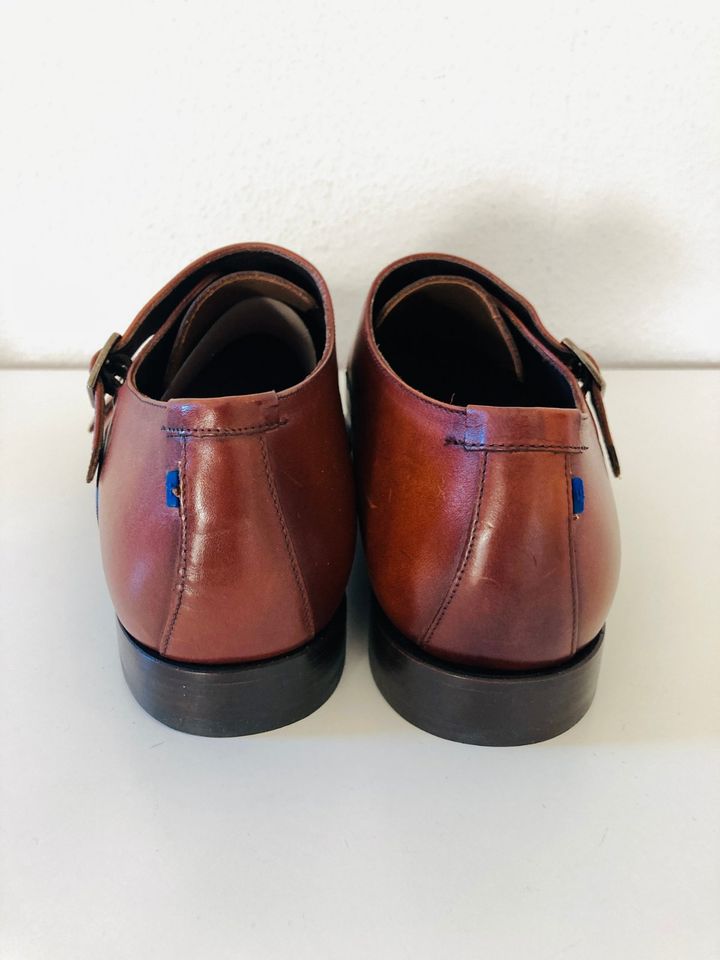 Floris van Bommel Monkstrap cognac Gr 46 statt 290 eur in Frankfurt am Main