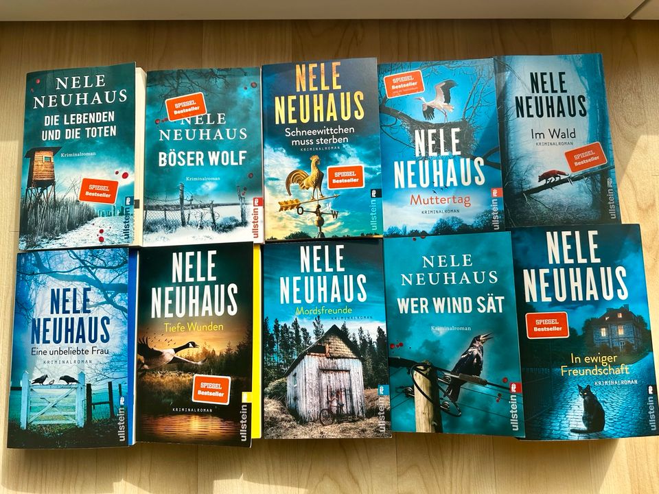 Nele Neuhaus, komplette Reihe, 10 Bücher in Pesterwitz