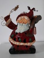 Blech Weihnachtsmann Teelicht innen. Ca. 30 cm Handbemalt Schleswig-Holstein - Ahrensburg Vorschau