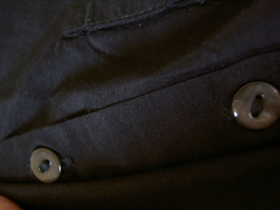 Bluse Baumwolle-Seide, mexx, Gr. 32, schwarz, 1x getragen in Tittling