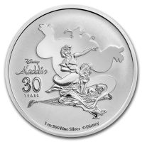 Niue Aladdin Disney (4.) 30. Jahrestag 1 oz Silbermünze 2022 Niedersachsen - Fürstenau Vorschau