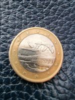 1 Euro Münze 2001 Finnland seltene Fehlprägung Sachsen - Markkleeberg Vorschau