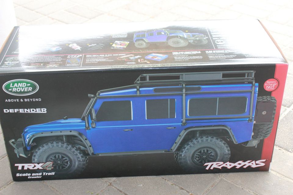 Traxxas 82056-4 TRX-4 blau Crawler Land Rover Defender 1:10 RTR in Tüßling