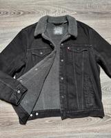 Levis Trucker Jeansjacke XL Schwarz Levi's Sherpa Jacke gefüttert Saarland - Riegelsberg Vorschau