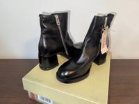 A.S.98 Ankle-Boots  Chelsea Stiefeletten Leder schwarz Gr 38 (37) Bayern - Teublitz Vorschau