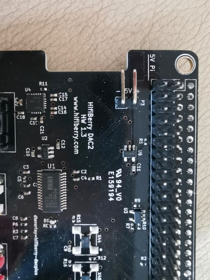 Raspberry Pi 3 B + Hifiberry Dac 2 in Wassenberg