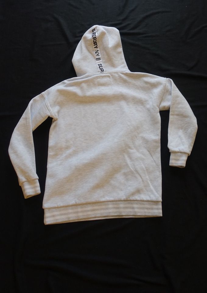 Superdry - New York - Hoodie in hellgrau - Gr. S/M in Nürnberg (Mittelfr)