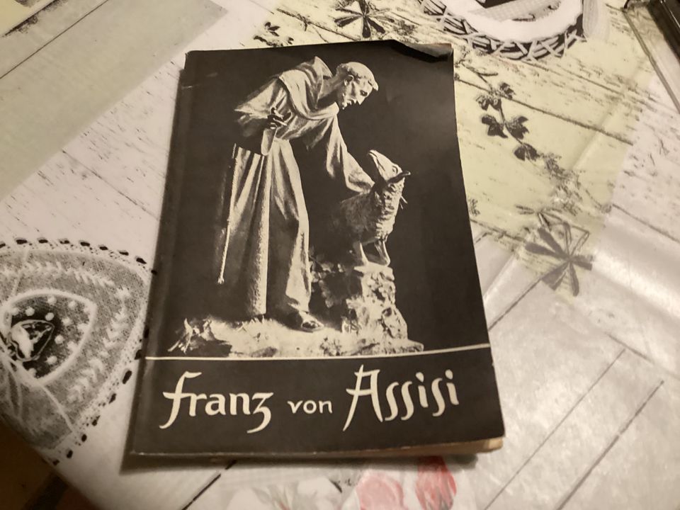 Taschenbuch „ Franz von Assisi“von 1953, Glaube, Kirche in Grafling