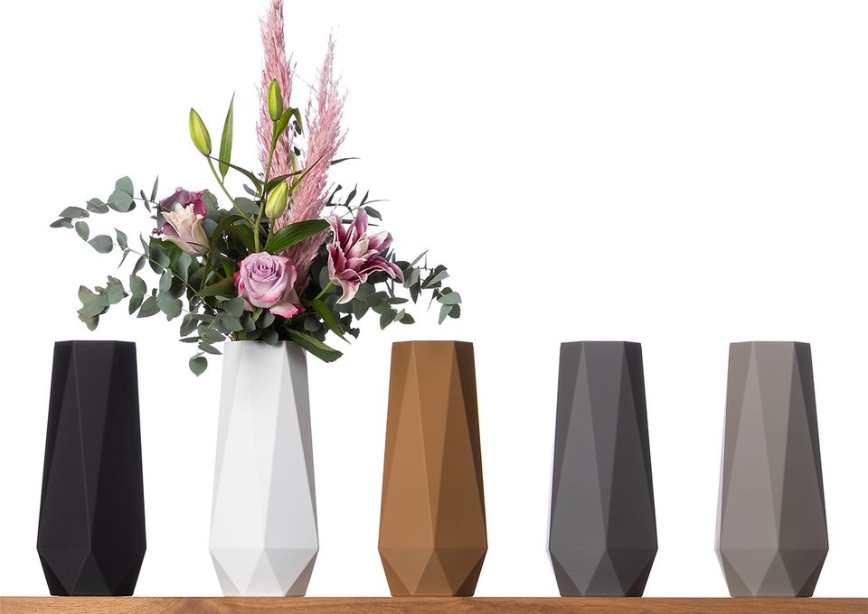 3D Vase Dekovase Bao ab 14,99€ Bodenvase Blumenvase Pampasgras in Erding