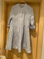 Only.cooles Kleid.für Spätsommer/HerbsGr.M.38.weiß-blau gestreift Sachsen - Zwenkau Vorschau