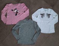 TOP! Set- 2 Langarmshirts + 1 leichter Pulli Pferde Pailetten Bayern - Altdorf Vorschau