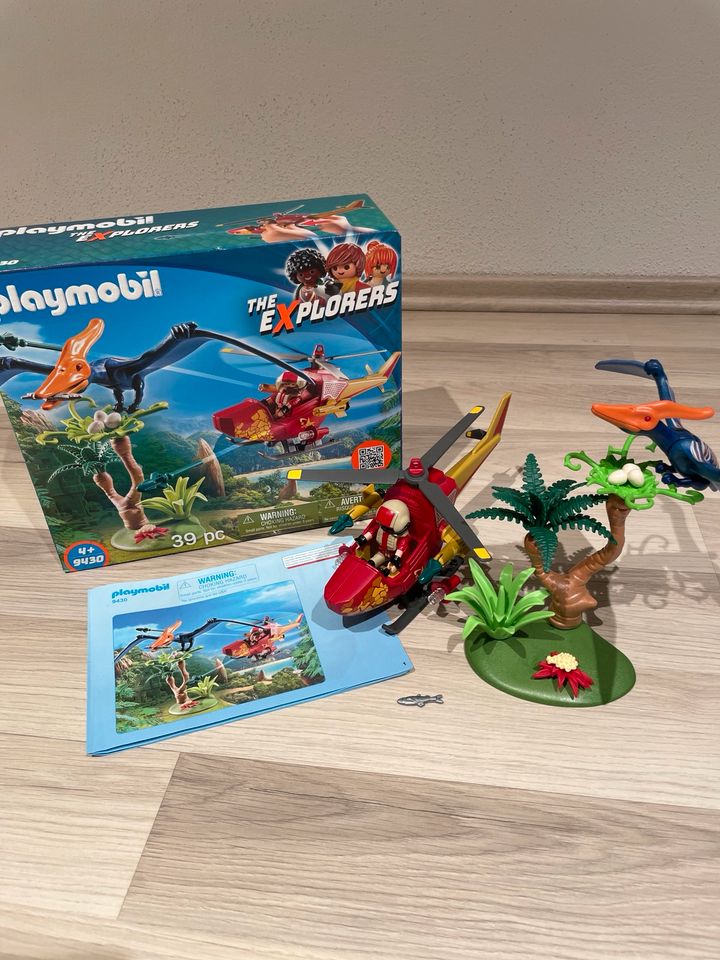 Playmobil The Explorers 9430 Flugsaurier mit Helikopter in Laufach