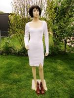 Feingeripptes Kleid mit seitlich am Saum Schlitz Gr.L Bayern - Gersthofen Vorschau