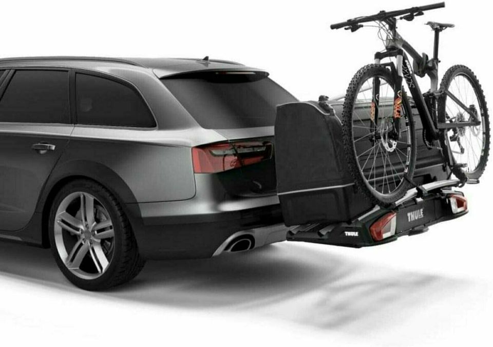 Thule BackSpace XT Heckbox Transportbox Gepäckbox 300L für Träger in Radebeul