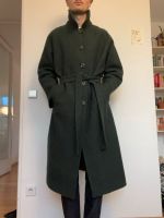 Mantel Wolle Oversized Dunkelgrün Boden Damen Unisex Berlin - Mitte Vorschau