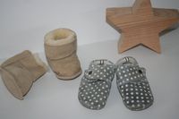 Lammfell Stiefel Schuhe Bellybutton Krabbelschuhe erste Schuhe 19 Bayern - Schweinfurt Vorschau