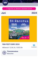 Fan Fest Ticket Euro Theresienwiese 12.06.24 Neuhausen-Nymphenburg - Neuhausen Vorschau