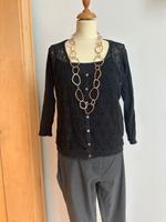 Schwarze Strickjacke von Zara Gr 38 Bayern - Fürstenfeldbruck Vorschau