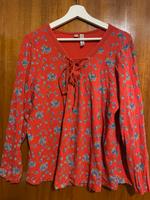 Rotes Shirt Longsleeve in 48/50 von Rainbow Bonprix Niedersachsen - Burgwedel Vorschau