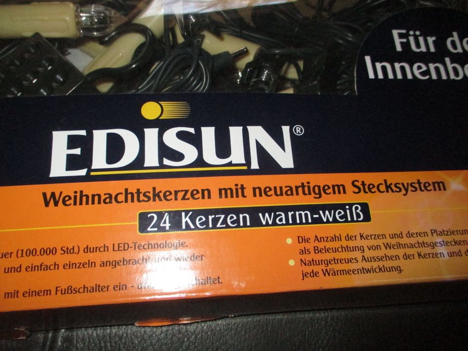 Edisun LED Lichterkette 24er mit neuartigem Stecksystem wie neu in  Nordrhein-Westfalen - Hille | eBay Kleinanzeigen ist jetzt Kleinanzeigen