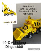 Paw Patrol Ultimate Construction Truck Thüringen - Dingelstädt Vorschau