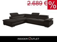 Ecksofa 272x226cm Schlaffunktion schwarz Microfaser Couch Bettfun Köln - Ehrenfeld Vorschau