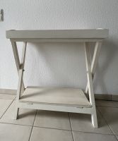 Tabletttisch mit zusätzlicher Ablage, Holz, weiß, von ROOMS Nordrhein-Westfalen - Köln Vogelsang Vorschau