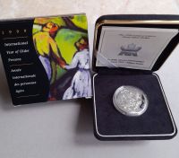 1 Dollar Kanada 1999 -Internationales Jahr der Senioren- Silber P Bayern - Ohlstadt Vorschau