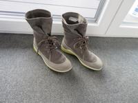 ECCO Agnes steel Leder Stiefelette - 4-fach Schnürung - neuwertig Kiel - Kronshagen Vorschau