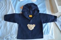 Steiff Fleece Sweatshirt Dunkelblau Gr. 80 Quitsche Teddy Kapuze Niedersachsen - Hildesheim Vorschau