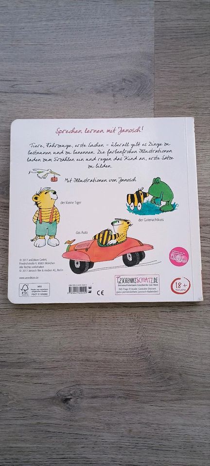 Janosch Pappbilderbuch Mein famoses Bilderwörterbuch ab 18 Monate in Rednitzhembach