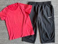 Nike Gr.M/38 Sport -Hose 3/4 Hose schwarz Funktion leicht T-Shirt Kreis Pinneberg - Kölln-Reisiek Vorschau