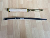 NEU! Hundehalsband Halsband Leder 50 cm + Beisswurst aus Jute Baden-Württemberg - Backnang Vorschau