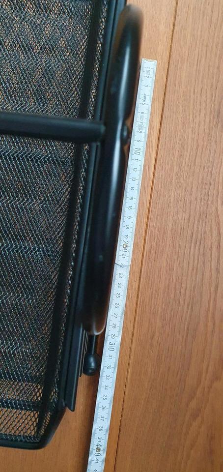 Schreibtischset von techo, 7-teilig, schwarz, wie neu in Hannover